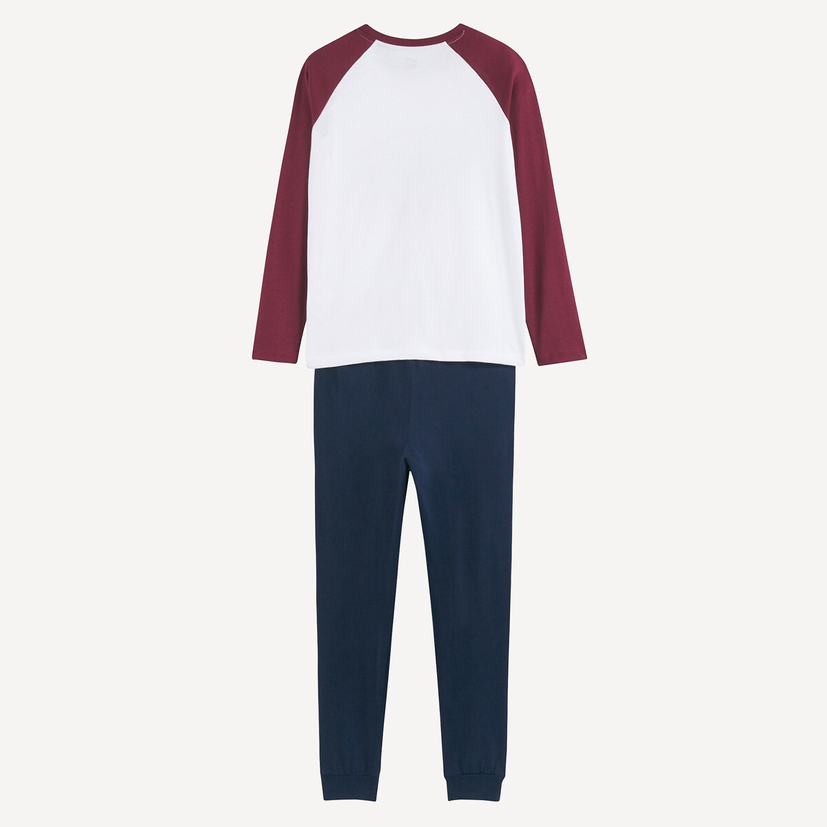 COLEÇÕES LA REDOUTE<br>Pijamas de algodão com texto