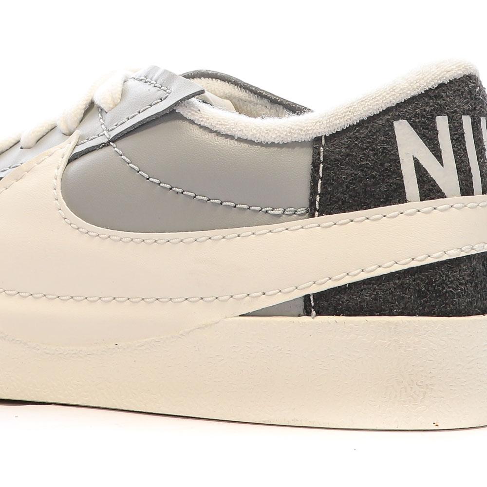 Nike Baskets Gris/Blanc Homme Nike Blazer Low 77 Jumbo