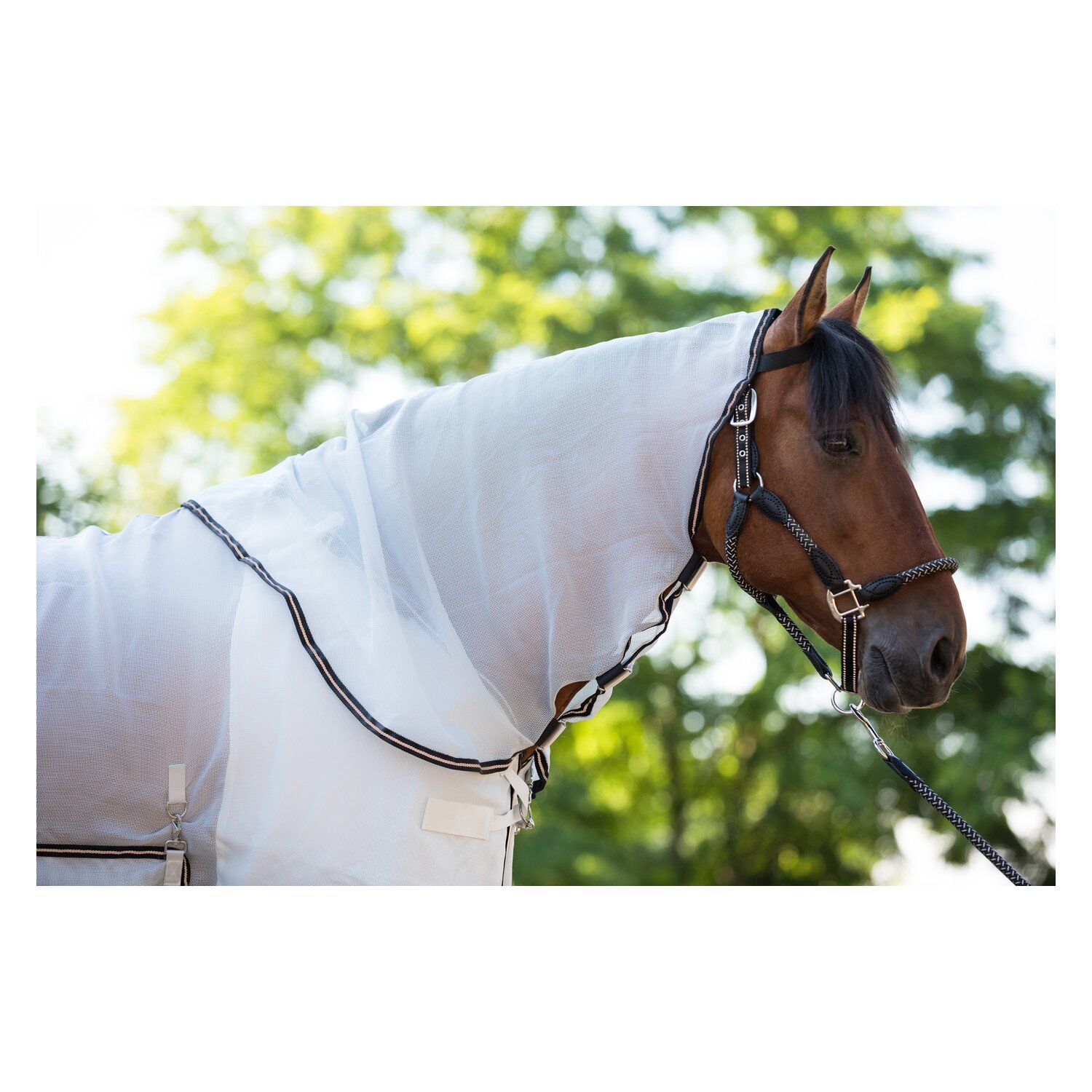 EQUINE-MICROTEC Outdoor-Fliegendecke SHIELD - silver