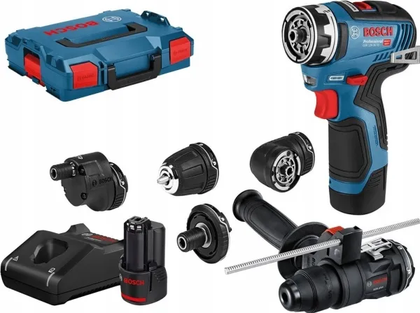 Bosch SKRUEMASKINE GSR 12V-35 FC 5XGFA 2X3A LB