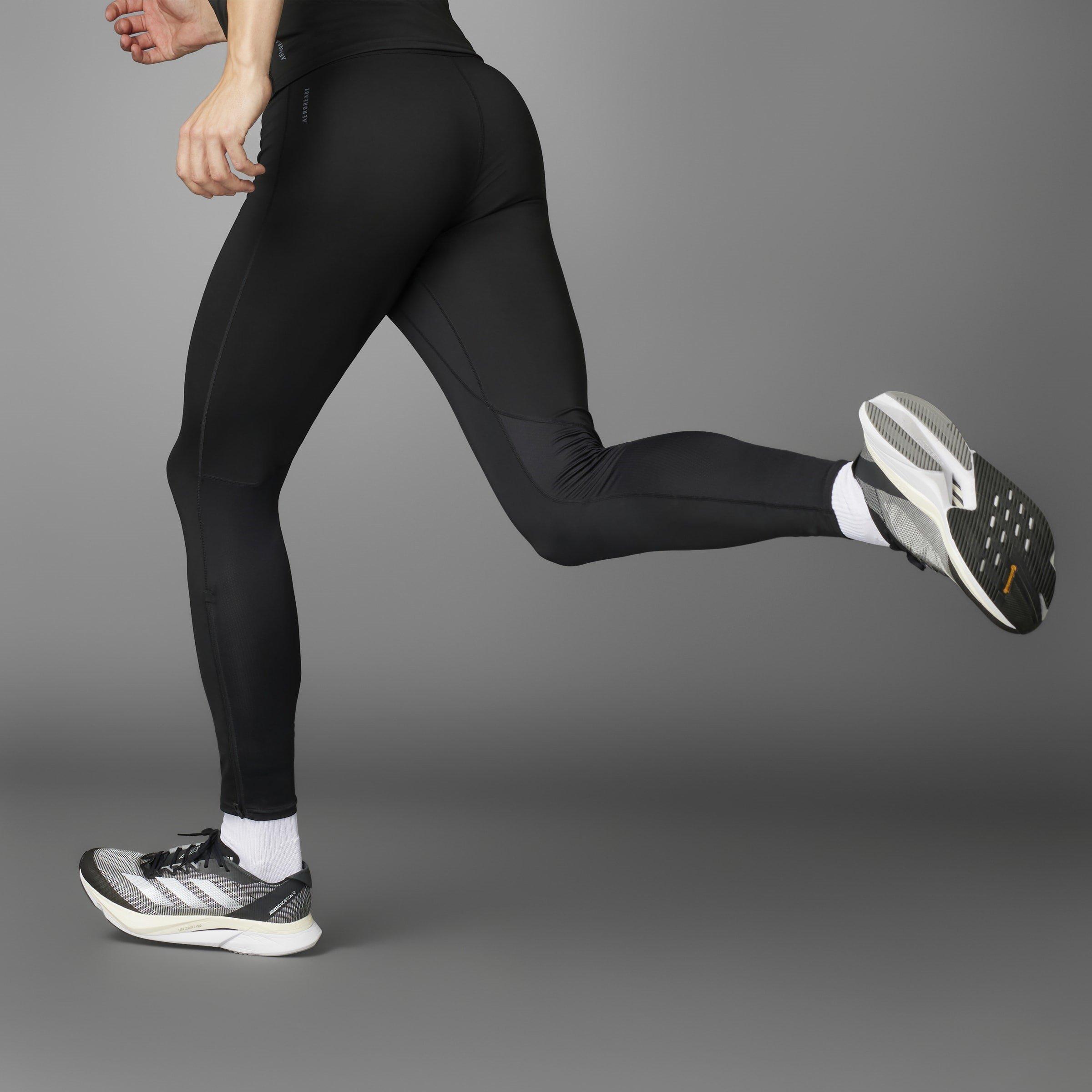 adidas Adizero Essentials Running Long Leggings Mens