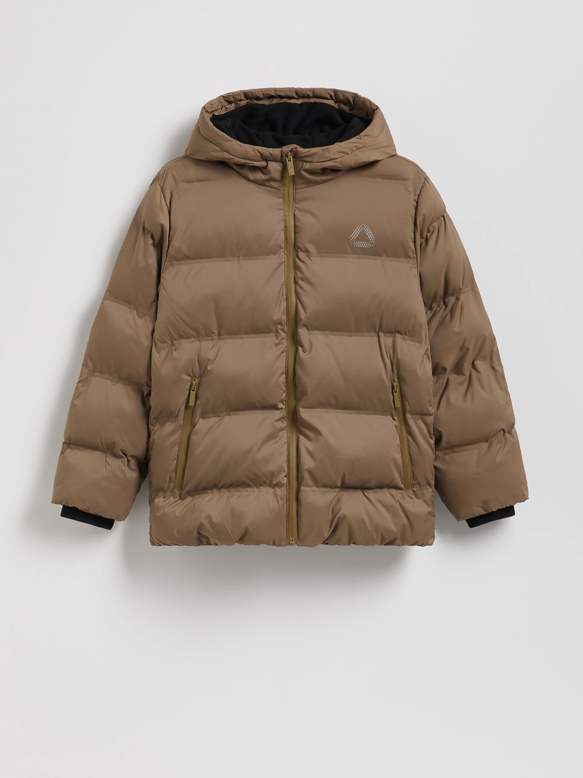 Bunte Jacke mit Kapuze