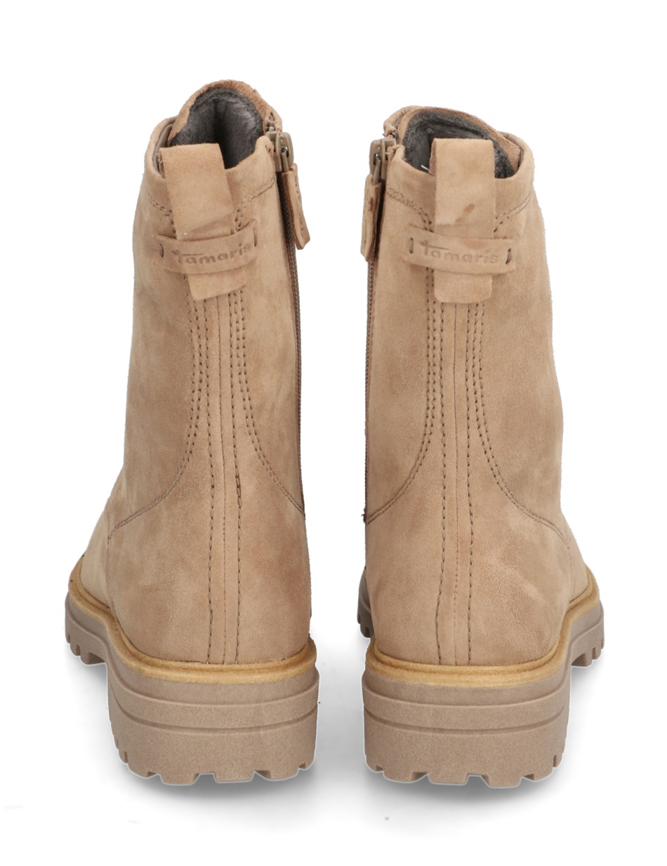 Veloursleder Schnürboot