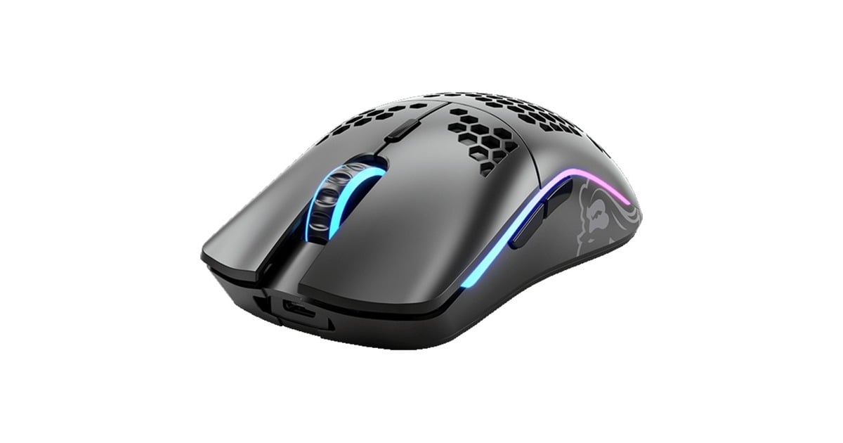GloriousModel O Wireless gaming muis  (Zwart, 19.000 dpi, RGB leds)