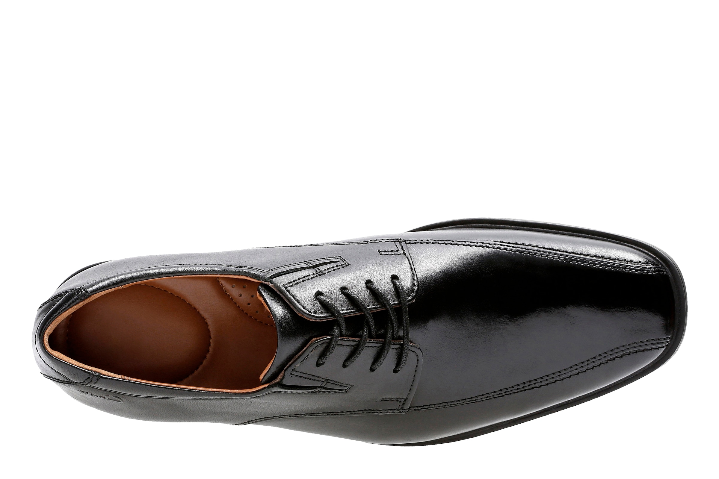 Clarks Schnürschuh »Tilden Walk«  Freizeitschuh, Halbschuh, Schnürschuh mit modischer Ziernaht