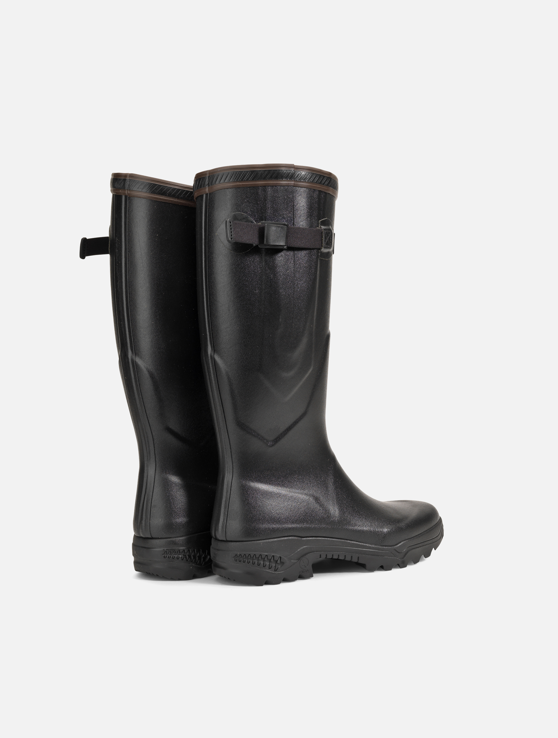 La première botte anti-fatigue adaptée à tous les mollets NOIR