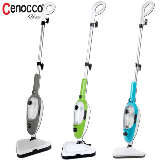 Cenocco CC-9074: 8 i 1 Dampmoppe Grøn