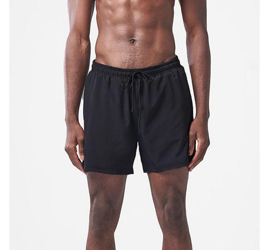 Aozora - Sweatshorts met trekkoordtaille