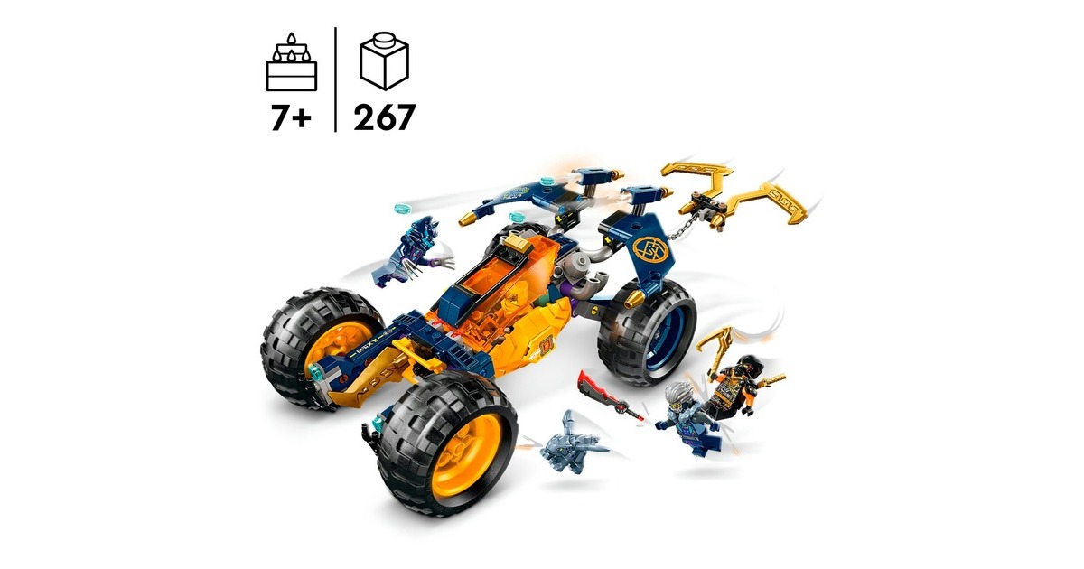 LEGONinjago - Arins ninjaterreinbuggy Constructiespeelgoed  (71811)