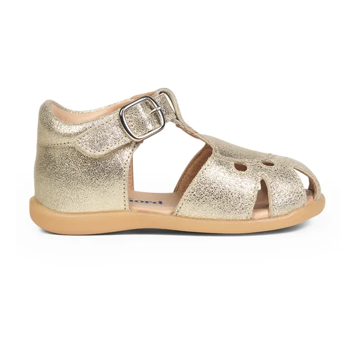 Petit Nord Sandales Scratchs Sweetheart | Doré