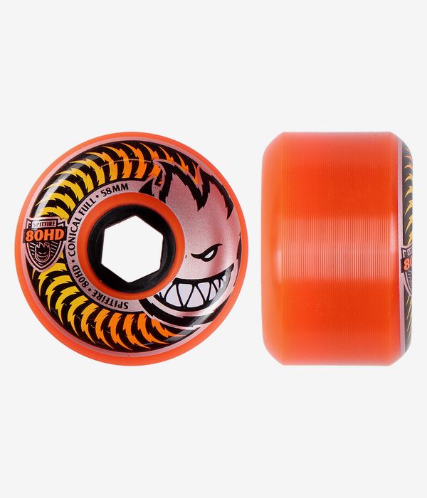 Spitfire Fade Conical Full Rollen (orange) 58 mm 80A 4er Pack