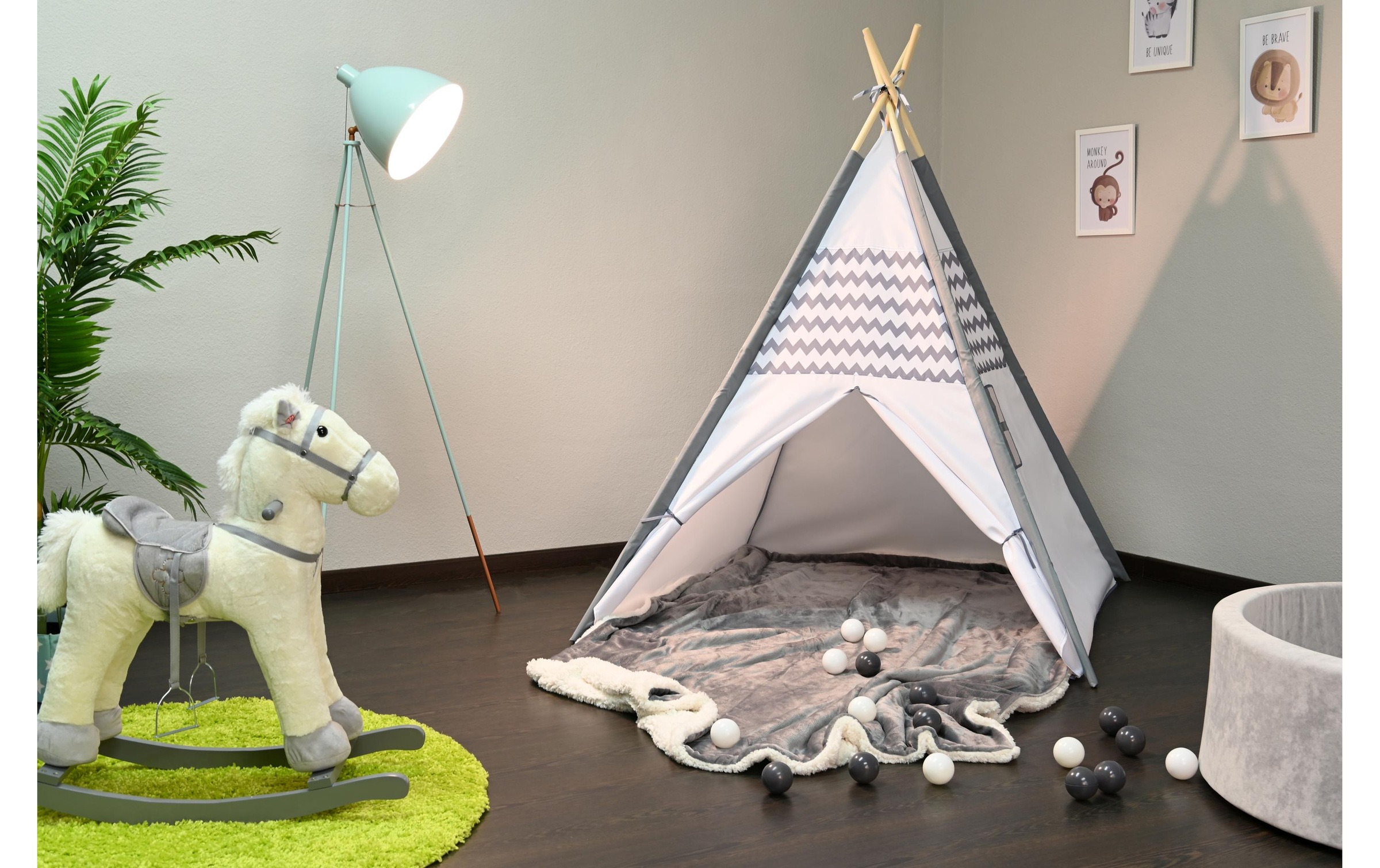 Knorrtoys® Spielzelt »Tipi Zickzack«