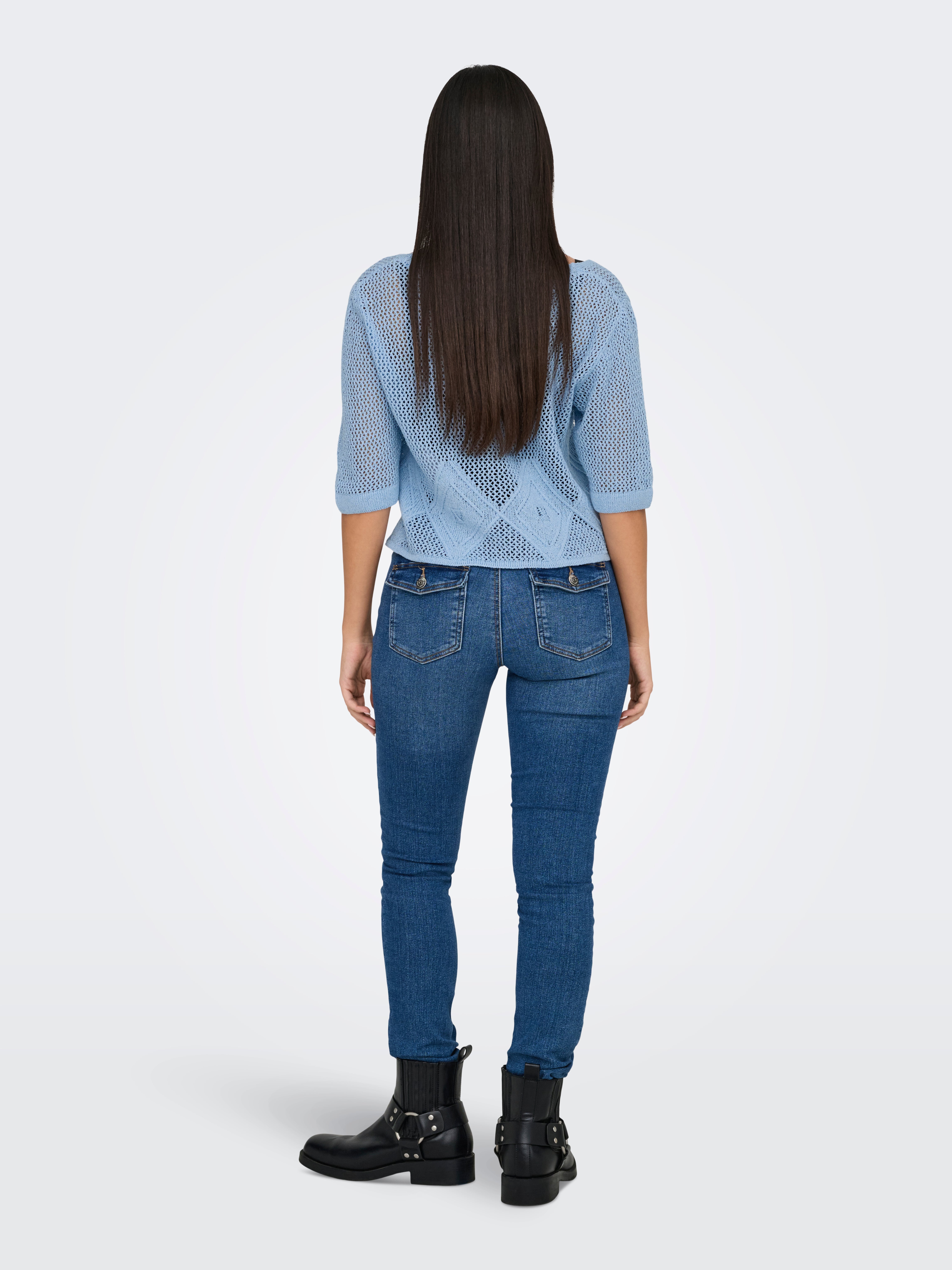 JDYSUSANNAH Strickjacke Cerulean