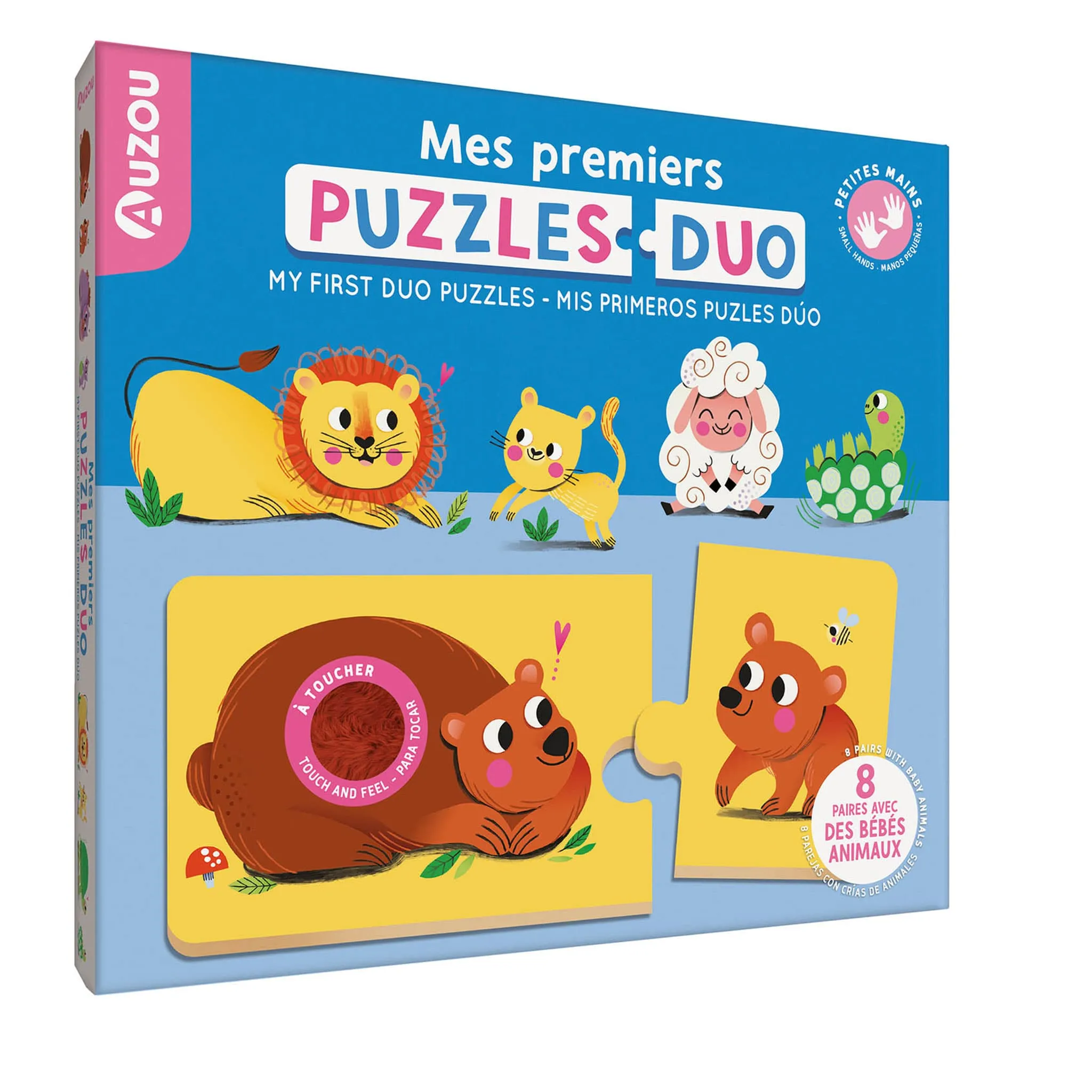 Auzou Mes Premiers Puzzles - Duo Animaux