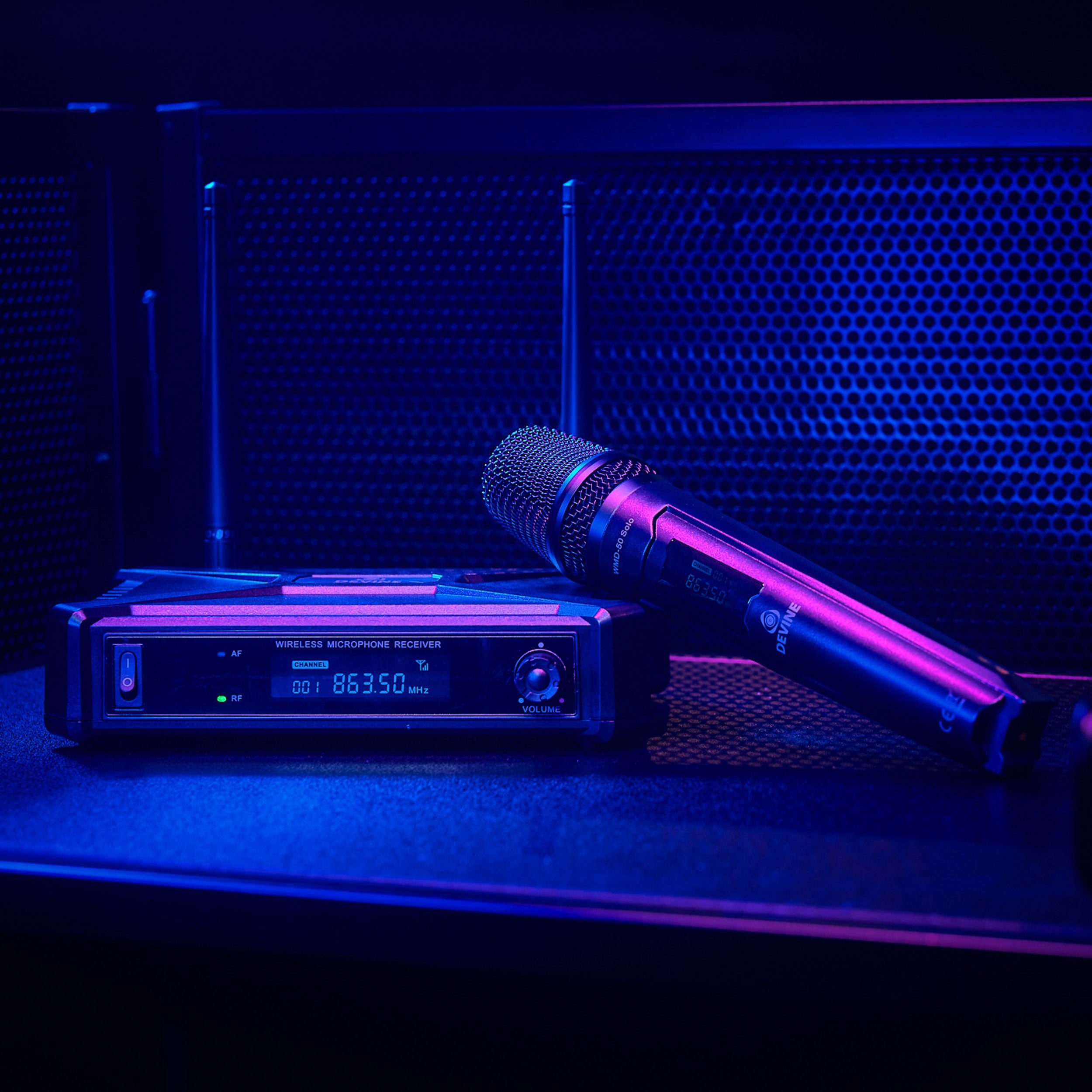Devine WMD-50 Solo draadloos handheld systeem (863.5 MHz)