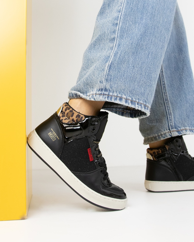 Replay Cobra 6D Hoge sneakers  - zwart