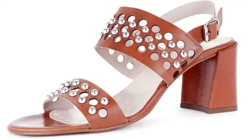 8876 CALAND COGNAC - maat 42 sandaal cognac - maat 42 Calandschoen