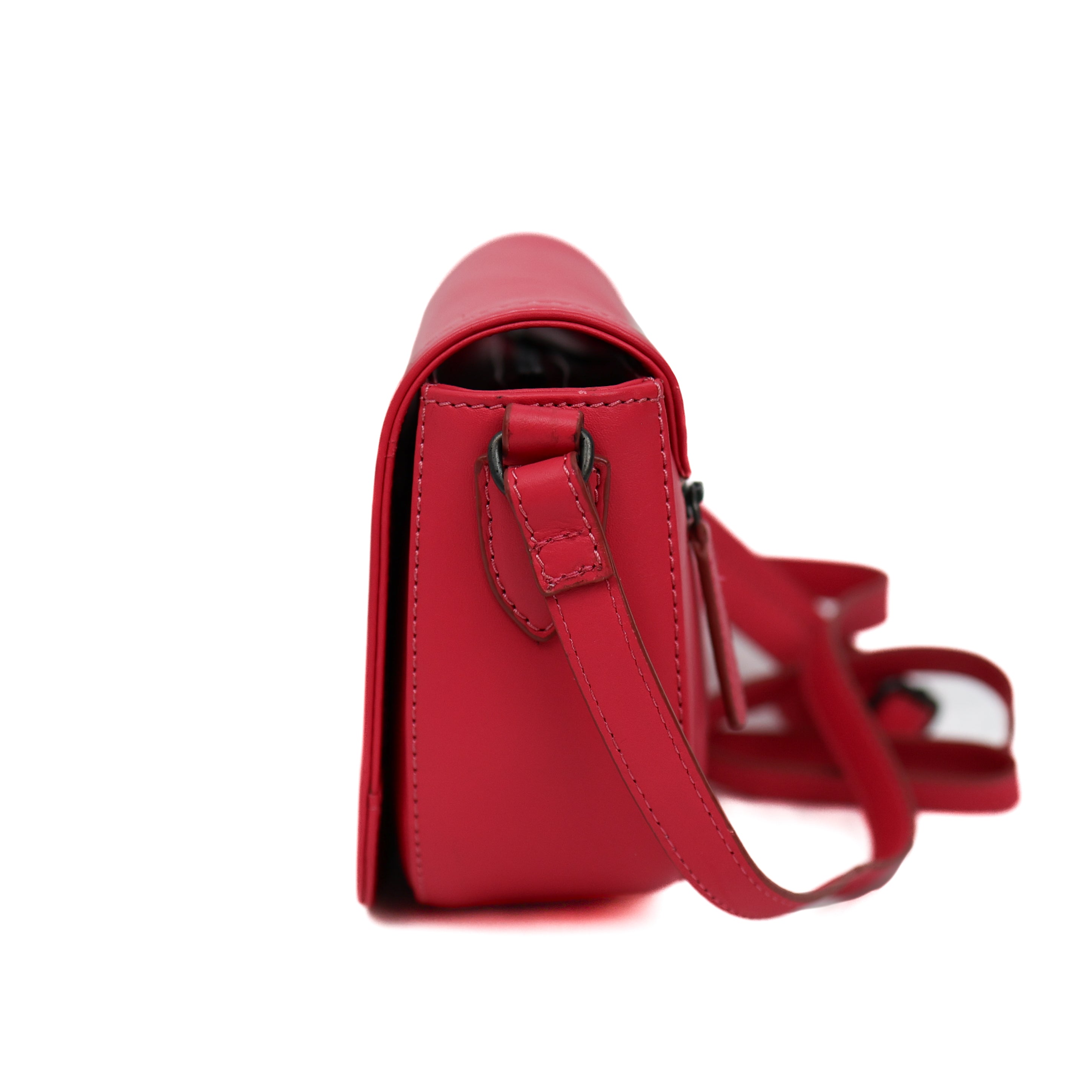 Schoudertasje met flap 'Anastasia' Rose Red Rose Red