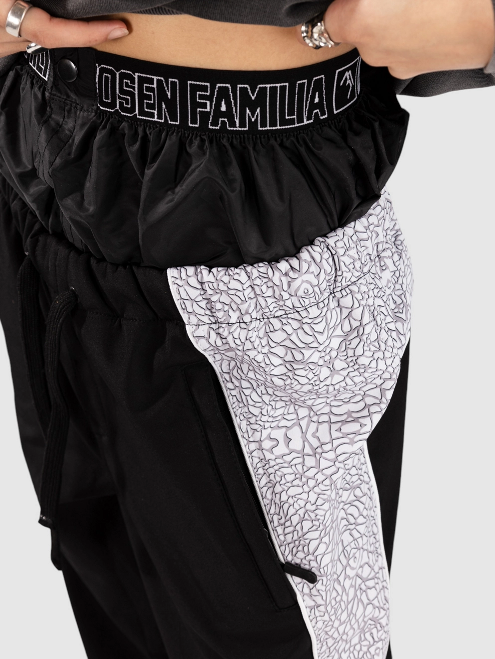 Brethren Apparel Baseline Track Pants airtime / black