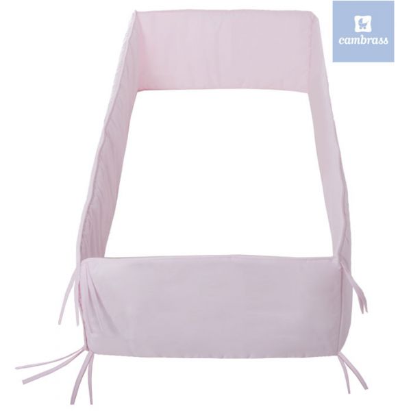 Cambrass Protetor Cama de Grades Liso e 360x30 cm Rosa