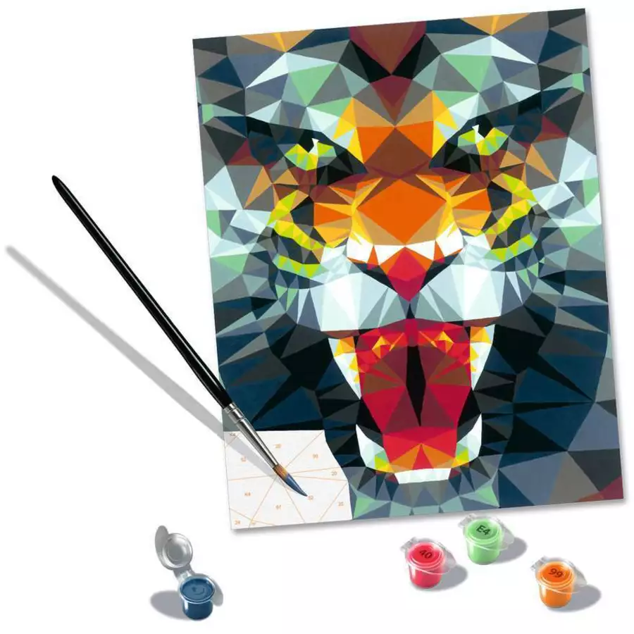 Ravensburger Polygon Tiger bunt