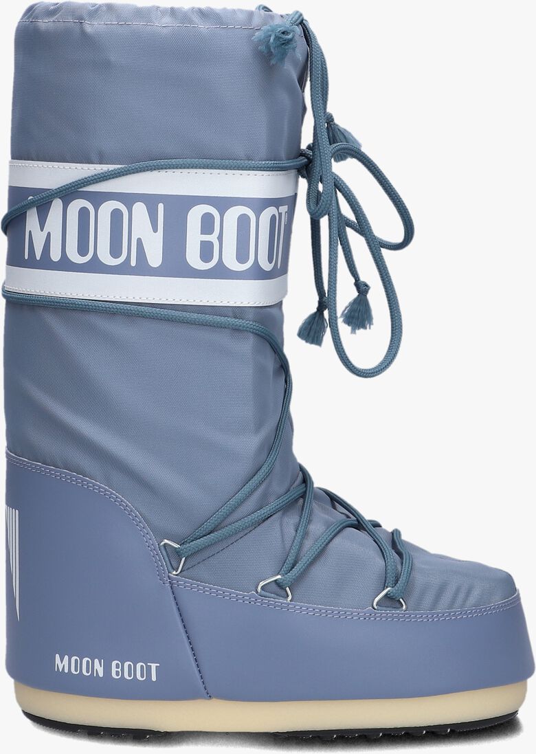 grijze moon boot snowboots nylon veter snowboot