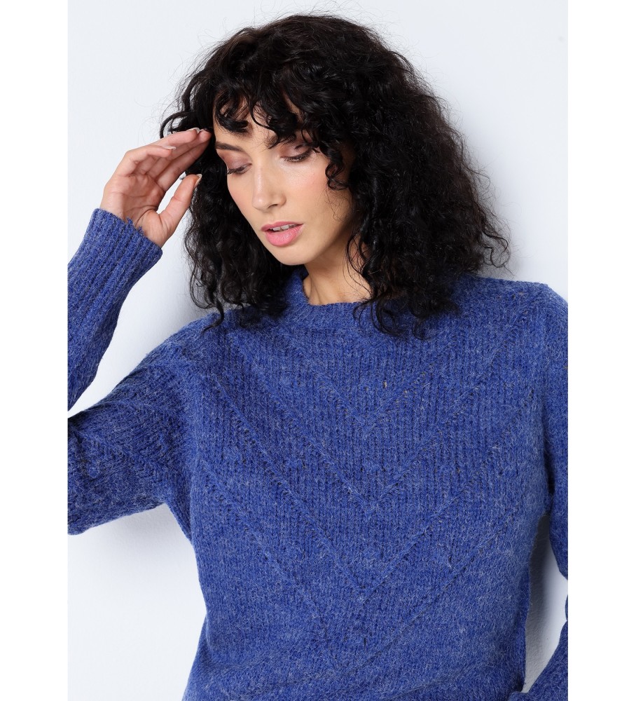 Victorio & Lucchino, V&L Jersey tricotado azul