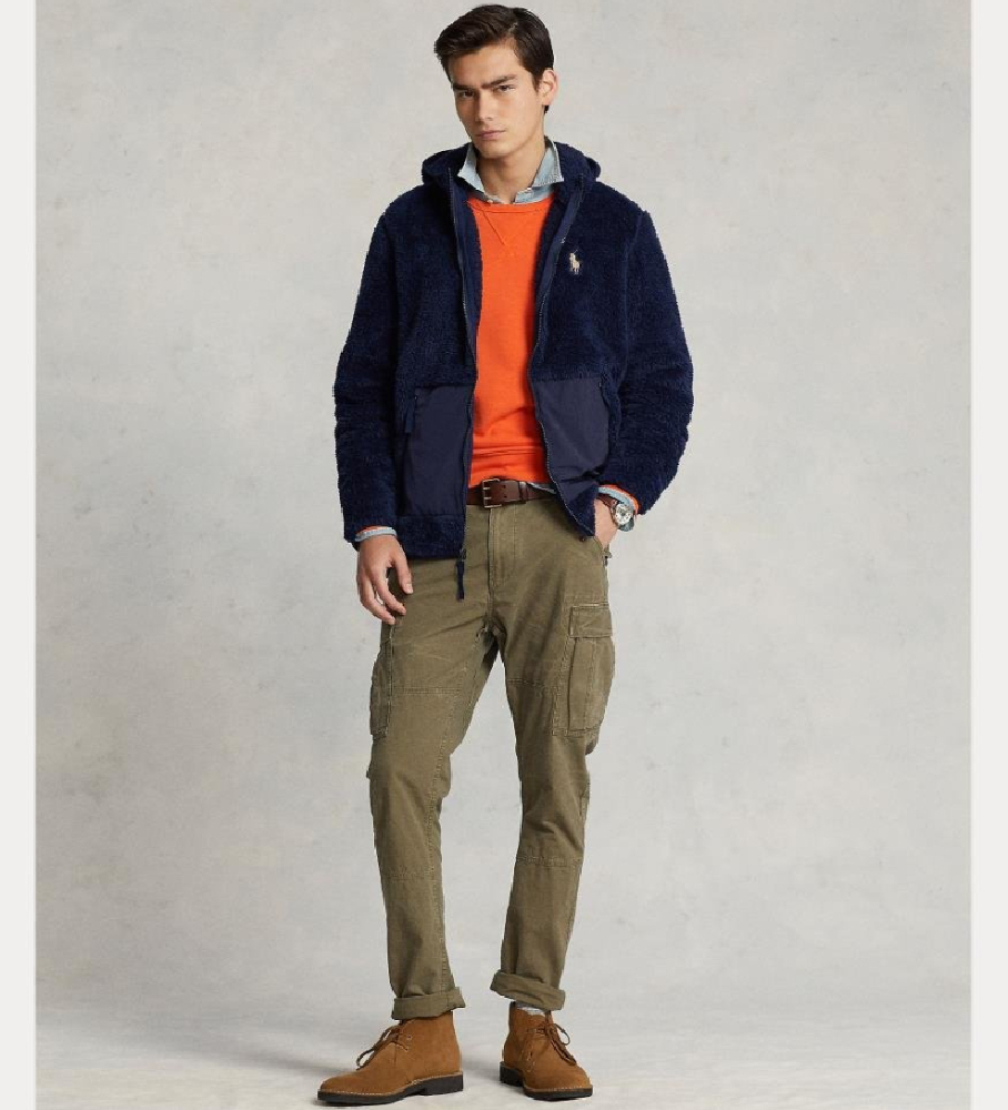 Ralph Lauren Sudadera Polar marinha