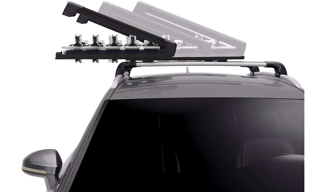 Skiholder Thule SnowPack,sort, 5 par ski
