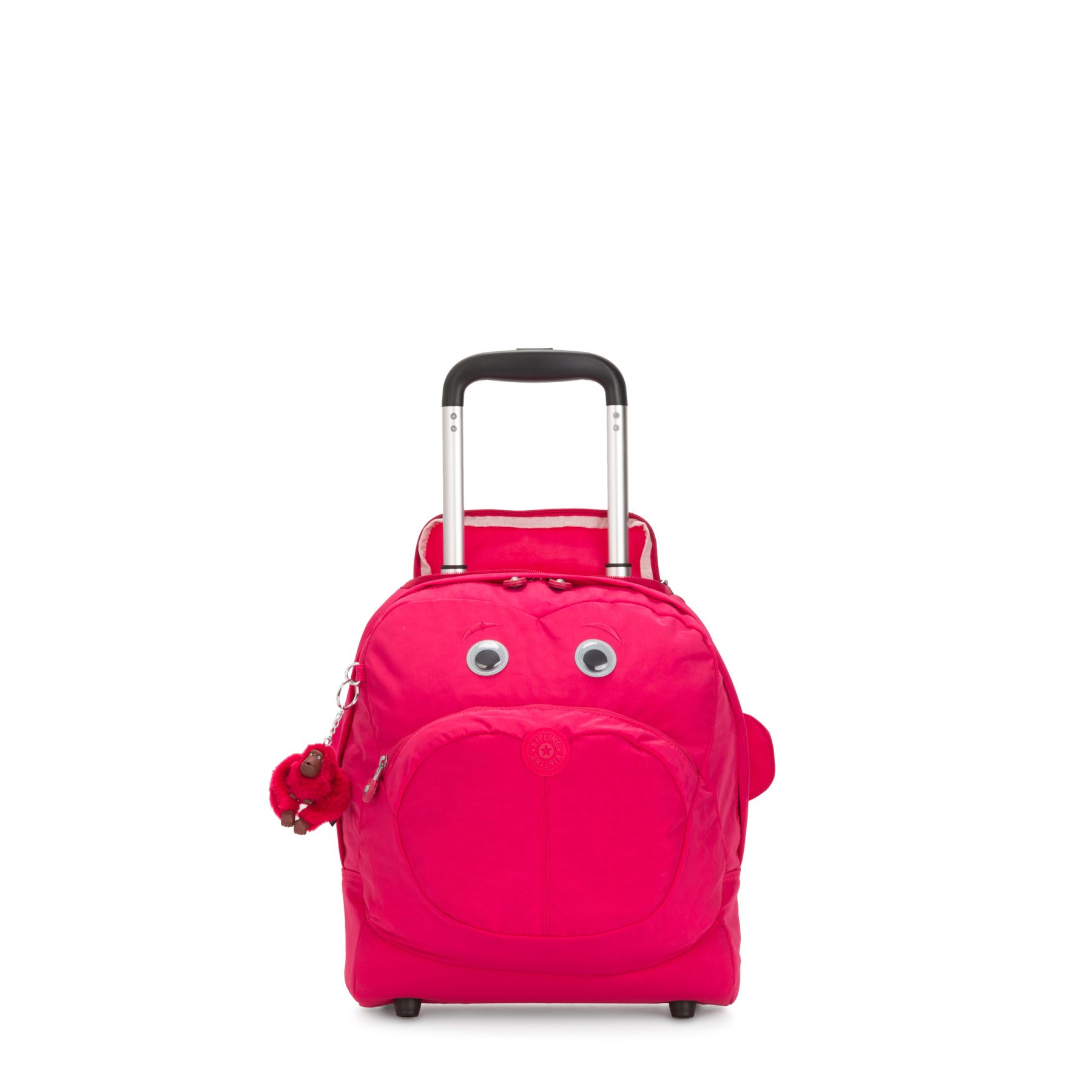 NUSI Sac d'école à deux roues pour enfants - True Pink
