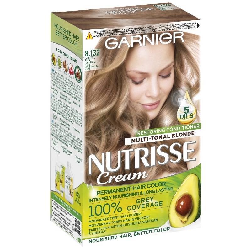 Garnier Nutrisse Cream 8.132 Light Blonde