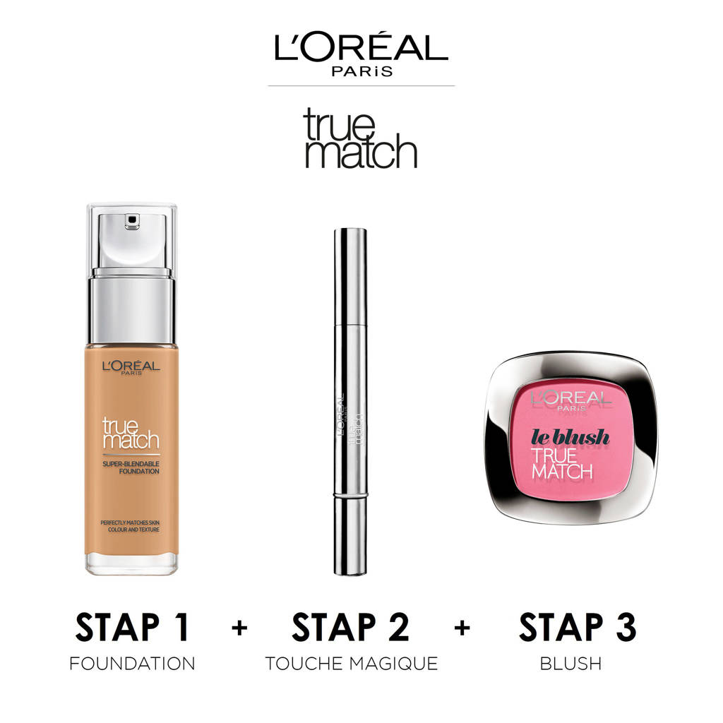 Super mooie foundationTrue Match Foundation - 8.D/8.W Golden Cappuccino