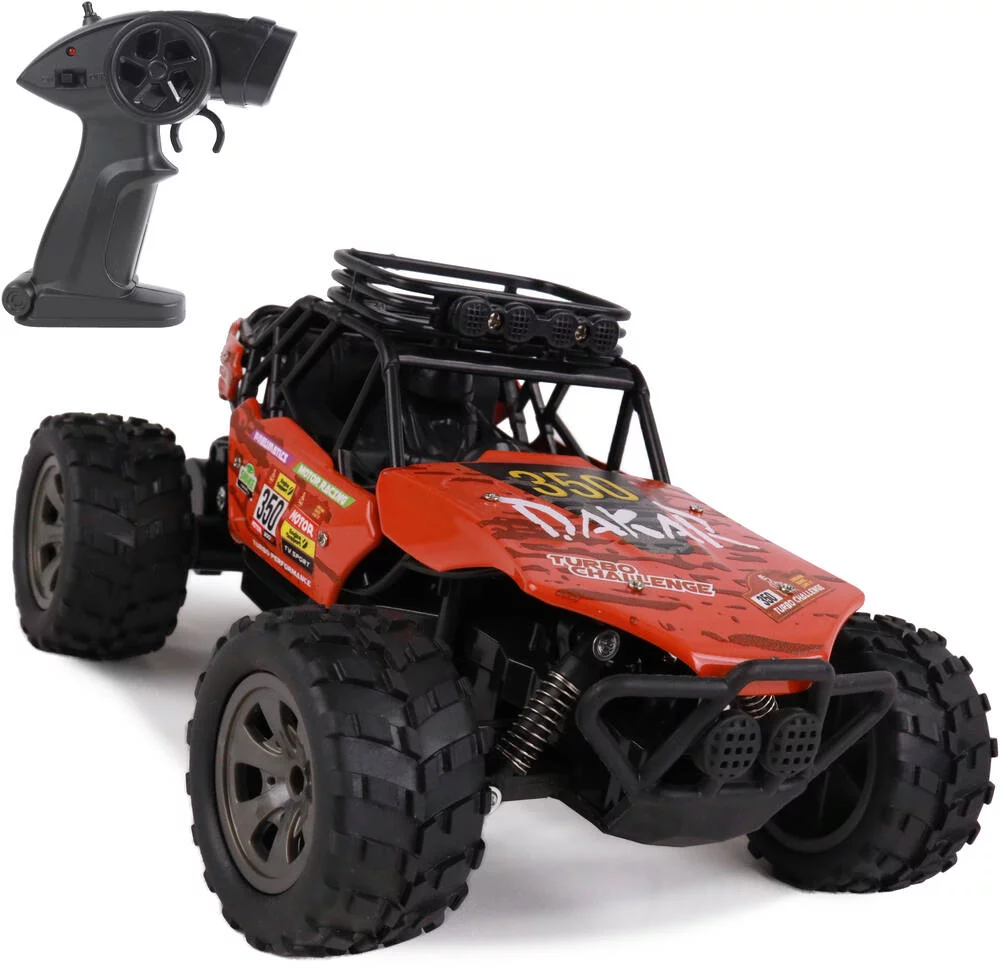 VOITURE RALLYE DAKAR RADIOCOMMANDEE 1:18 - 2,4 Ghz