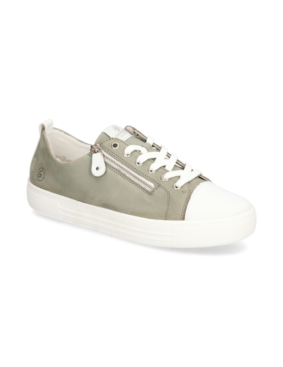 Lederkombination Sneaker