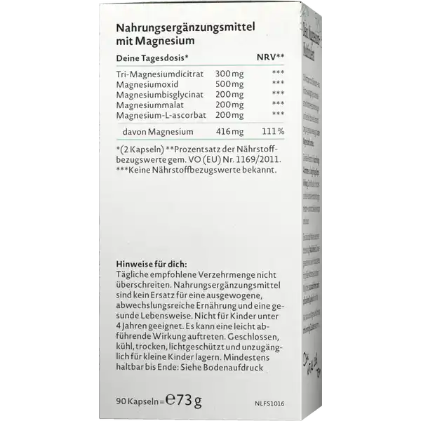 Magnesium Komplex Kapseln