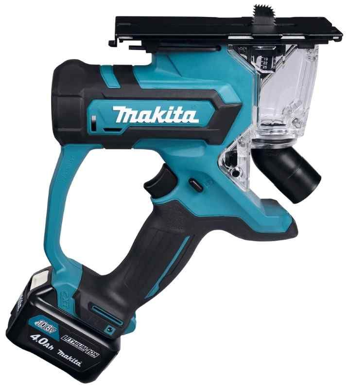 Makita SD100DSMJ 10,8 V Gipszaag 4,0 ah accu (2 st), lader, zaagblad, in mbox