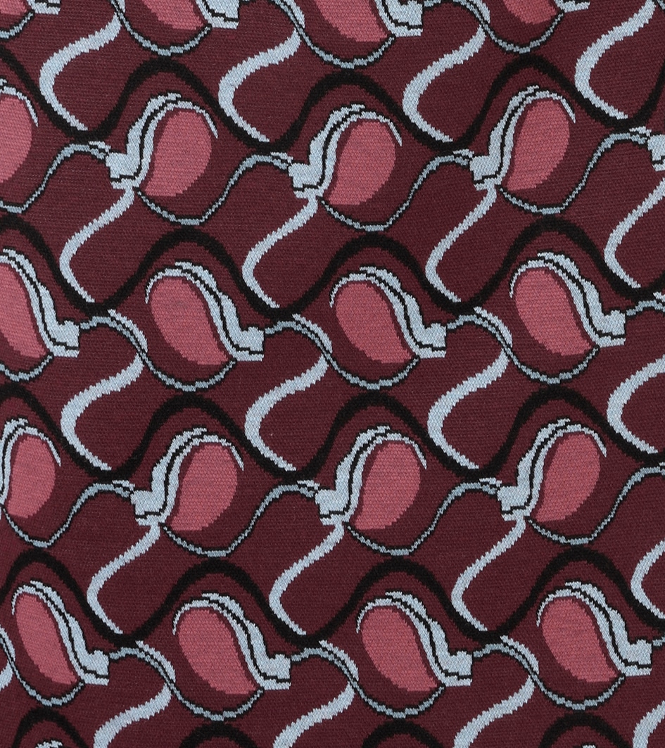 Aniston CASUAL Minirock , mit trendfarbigen, grafischem Retro-Muster - NEUE KOLLEKTION