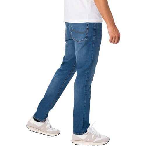 Jack & Jones - Vaqueros Ajustados Glenn Original 223 Azul