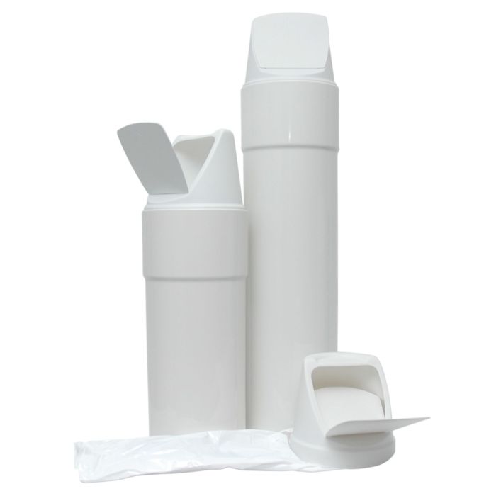 Sani-biobin afvalzakken 495706 6,5 liter wit 12 refills incl. hygiene coating (495706)