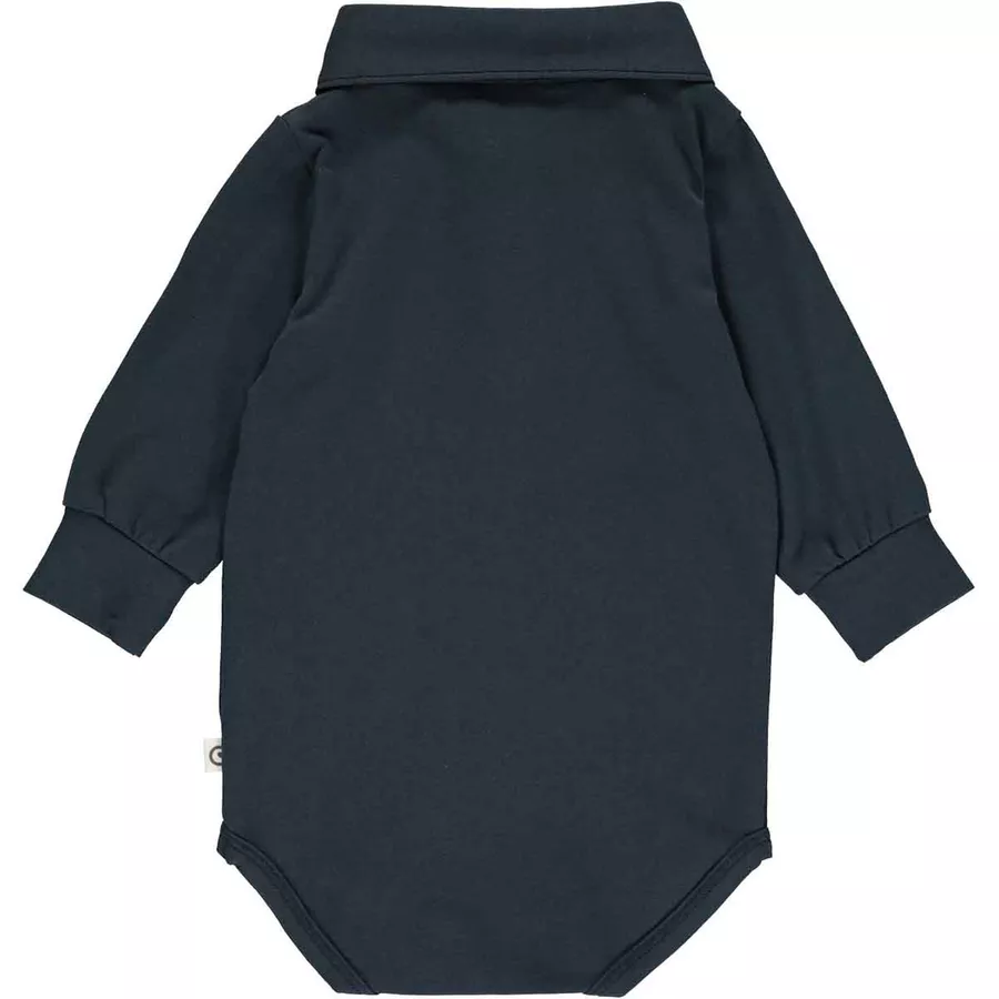 Müsli Polo-Langarmbody blue