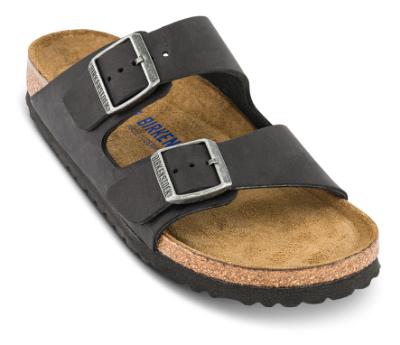 Birkenstock Arizona Soft Sandal Narrow Sort 0752483
