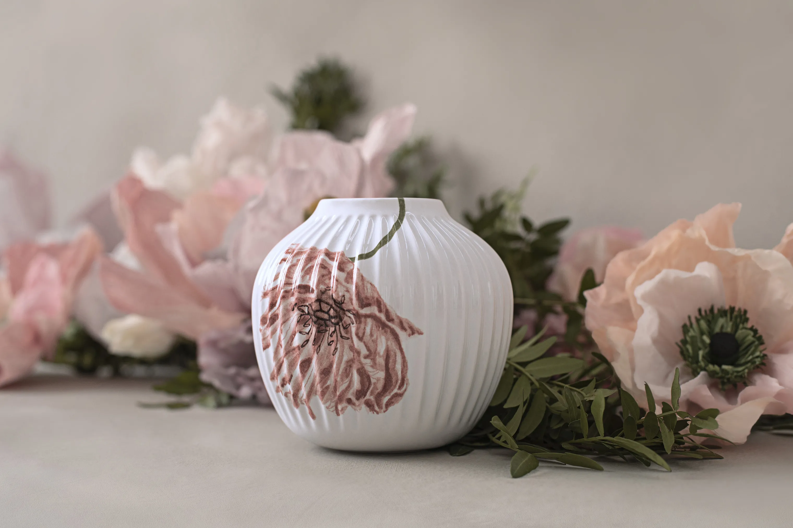 Kähler Hammershøi Poppy Vase