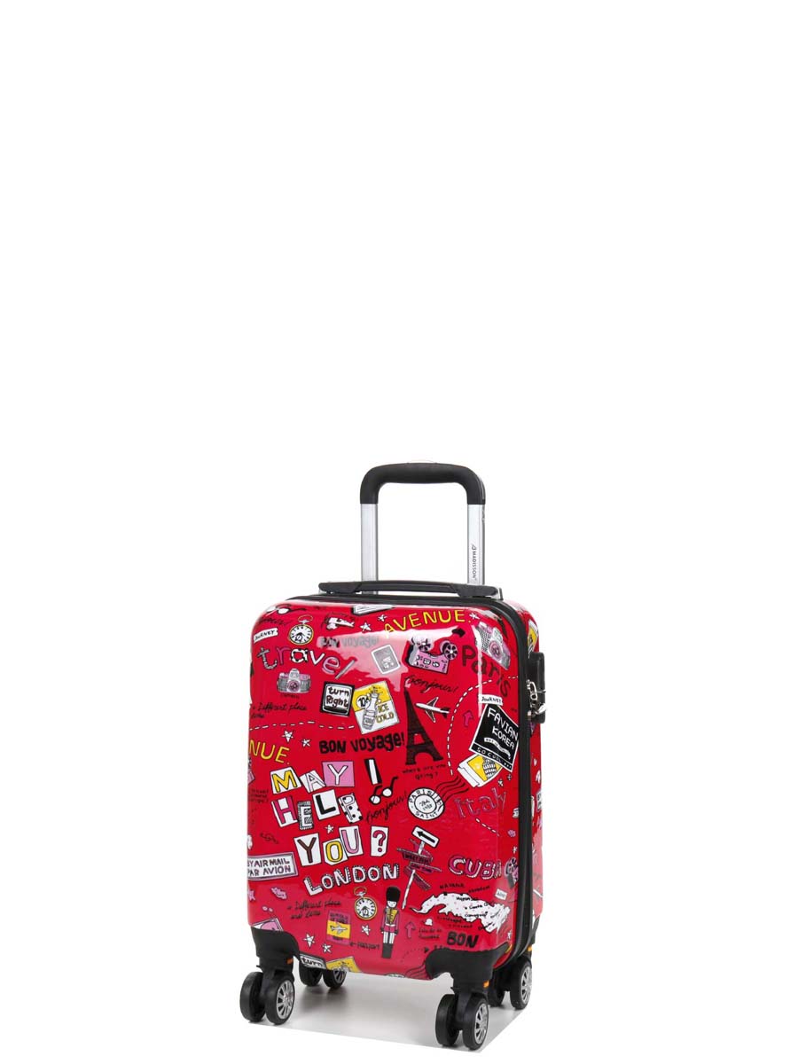 Ensemble 4 valises Madisson Bon Voyage et vanity