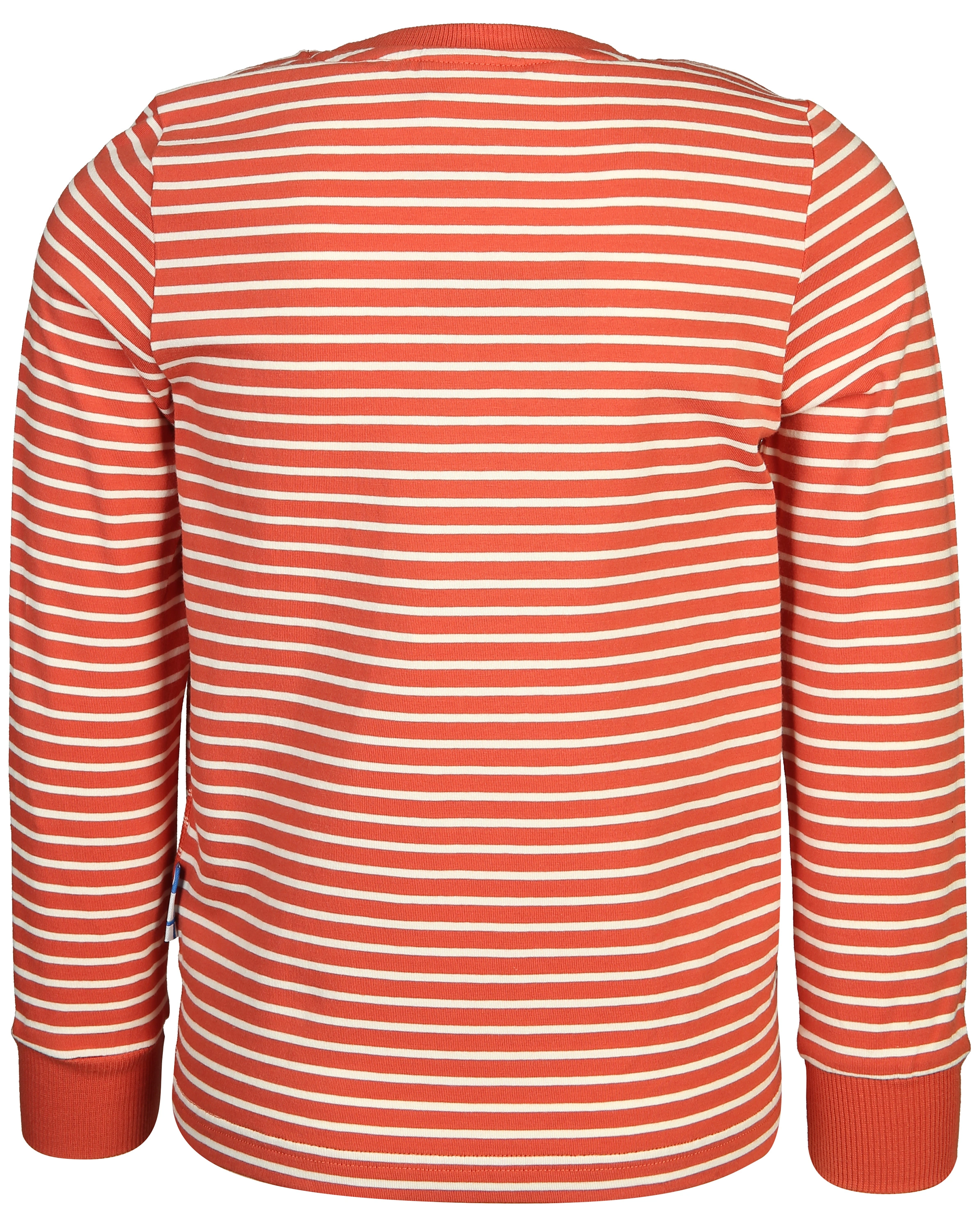 Langarmshirt RULLA gestreift in rot