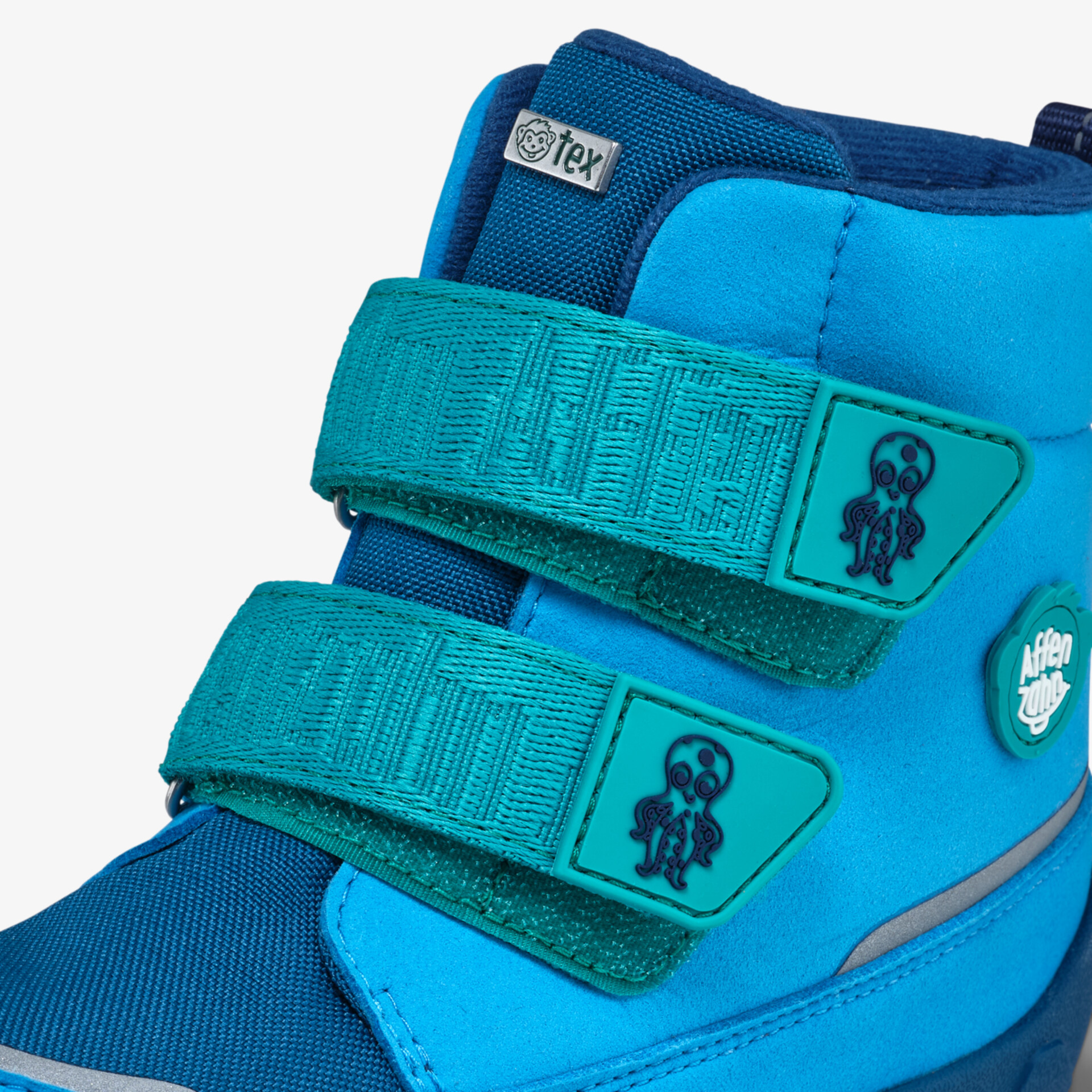 Affenzahn Kinder Klettstiefel blau - Jetzt bei reno.de kaufen!