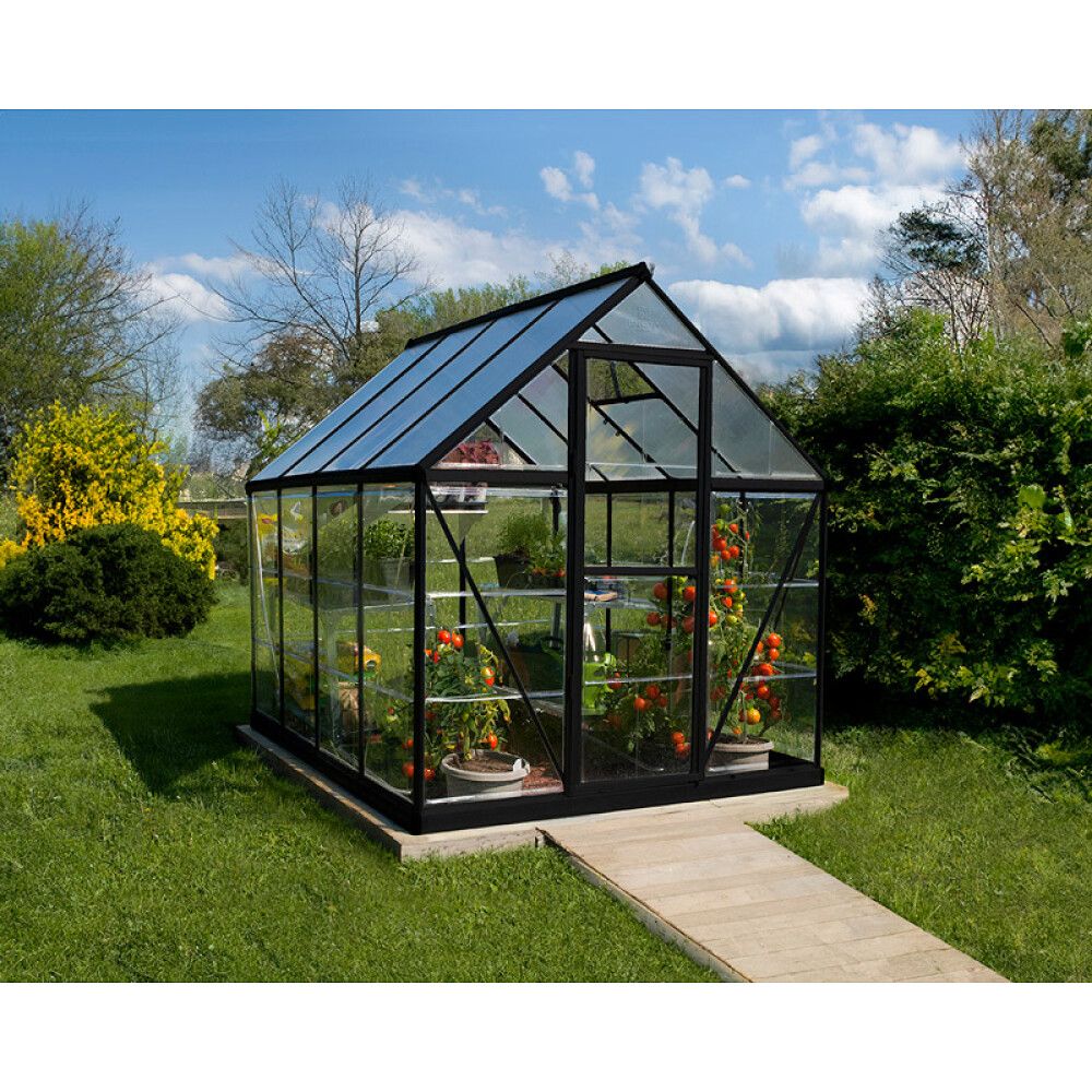 DRIVHUS CANOPIA HYBRID 4,4M² SVART