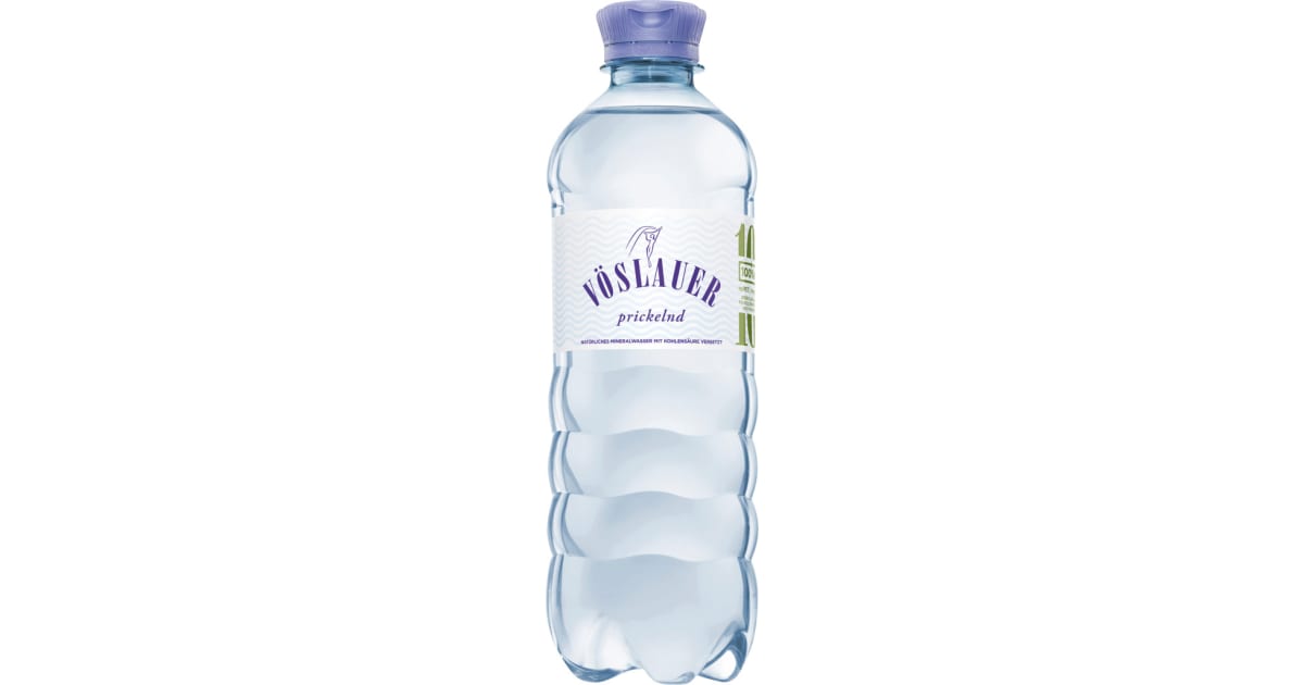 Vöslauer Mineralwasser prickelnd 0,5 Liter (Einweg)