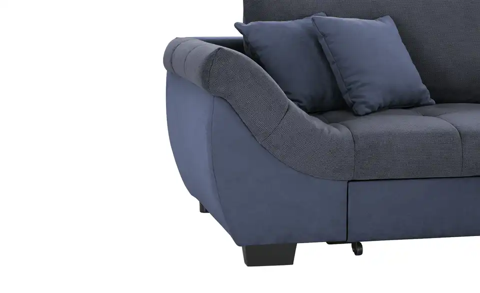 Ecksofa Krissy Dunkelblau, Marineblau rechts