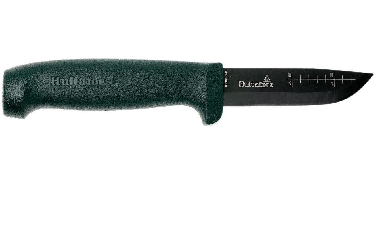 Hultafors OK1 Outdoor Knife 1 380110 carbon, vaststaand mes