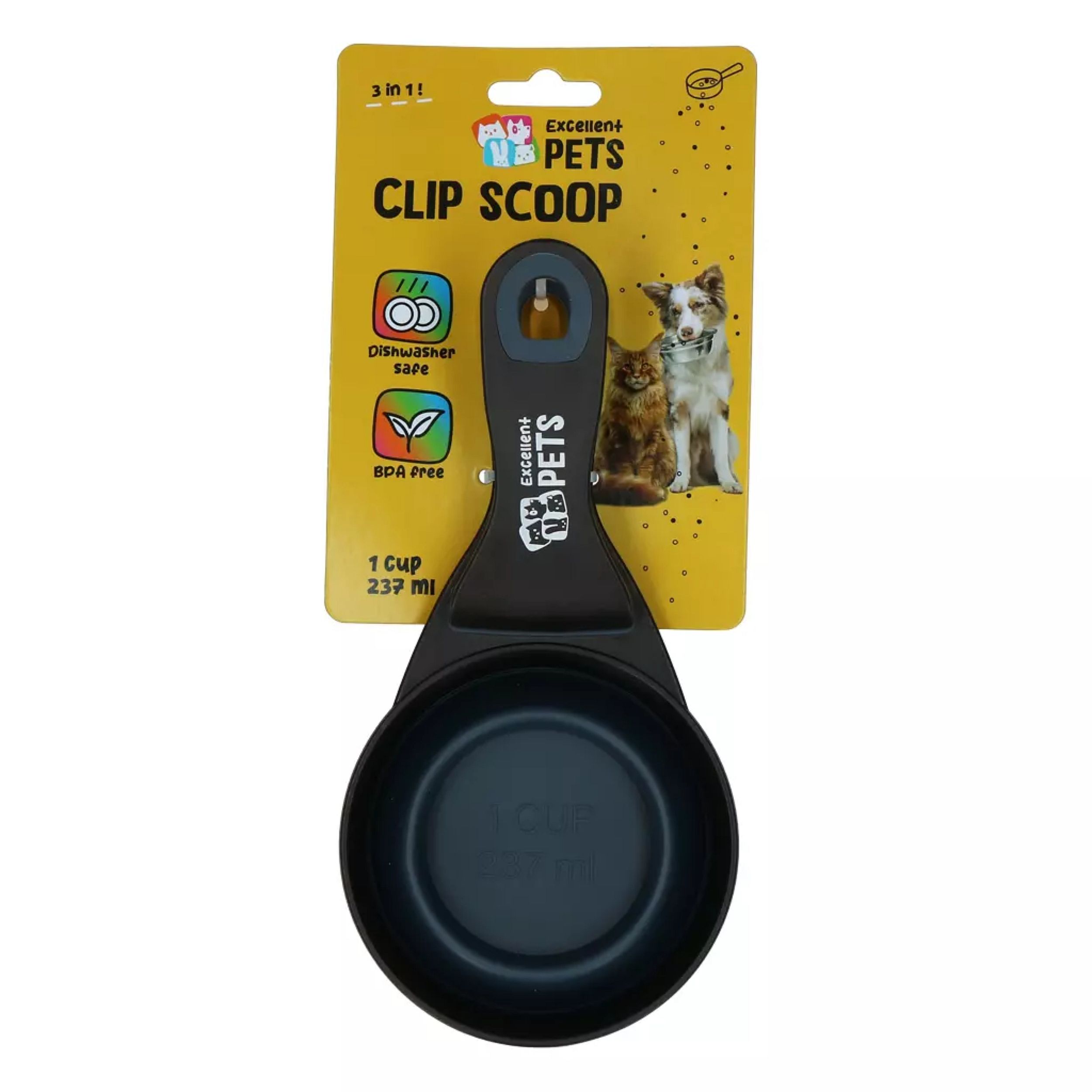 Excellent Pets Voerschep Met Sluitclip | 1 cup | 20024.2